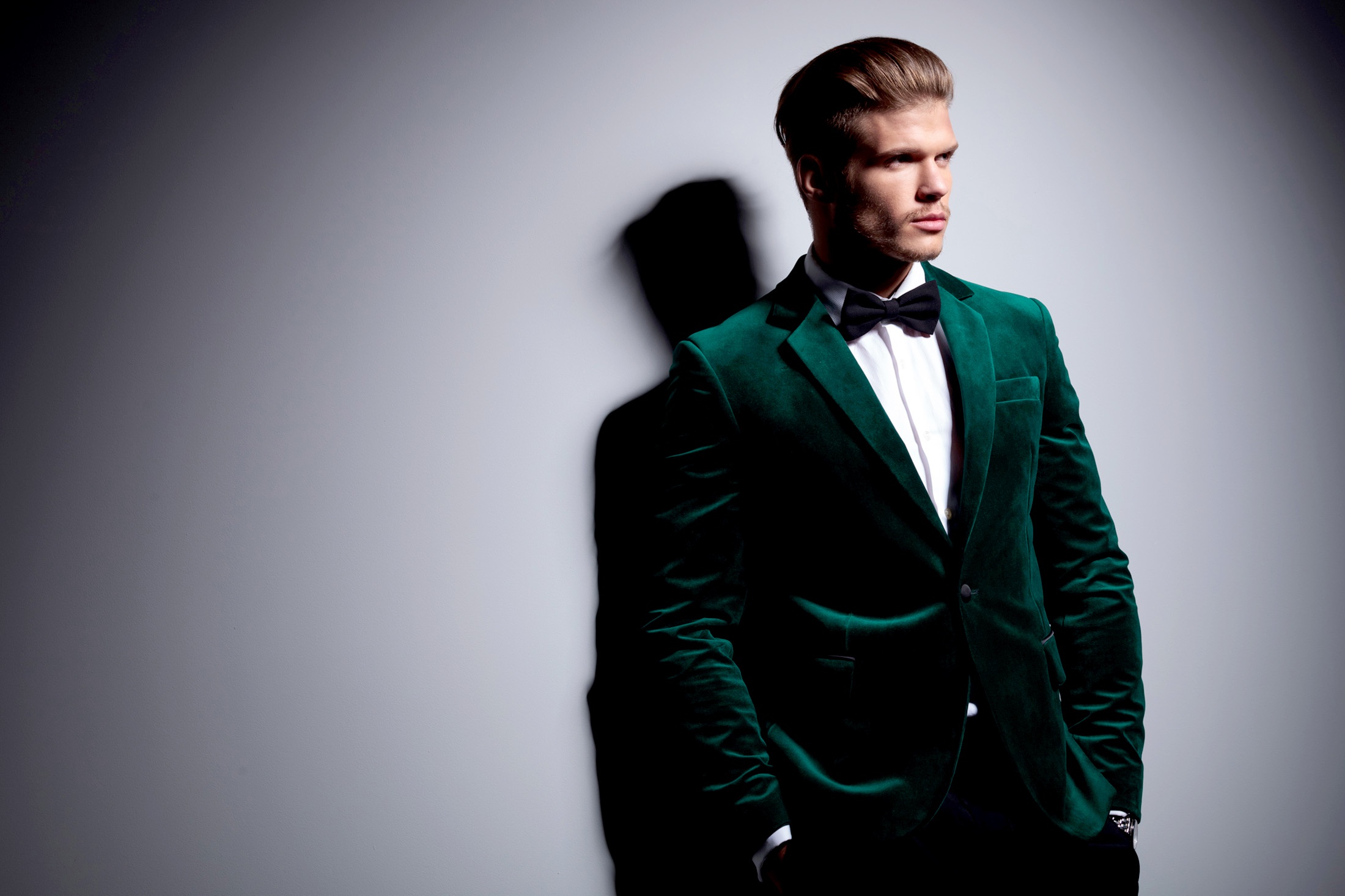 костюм изумрудный