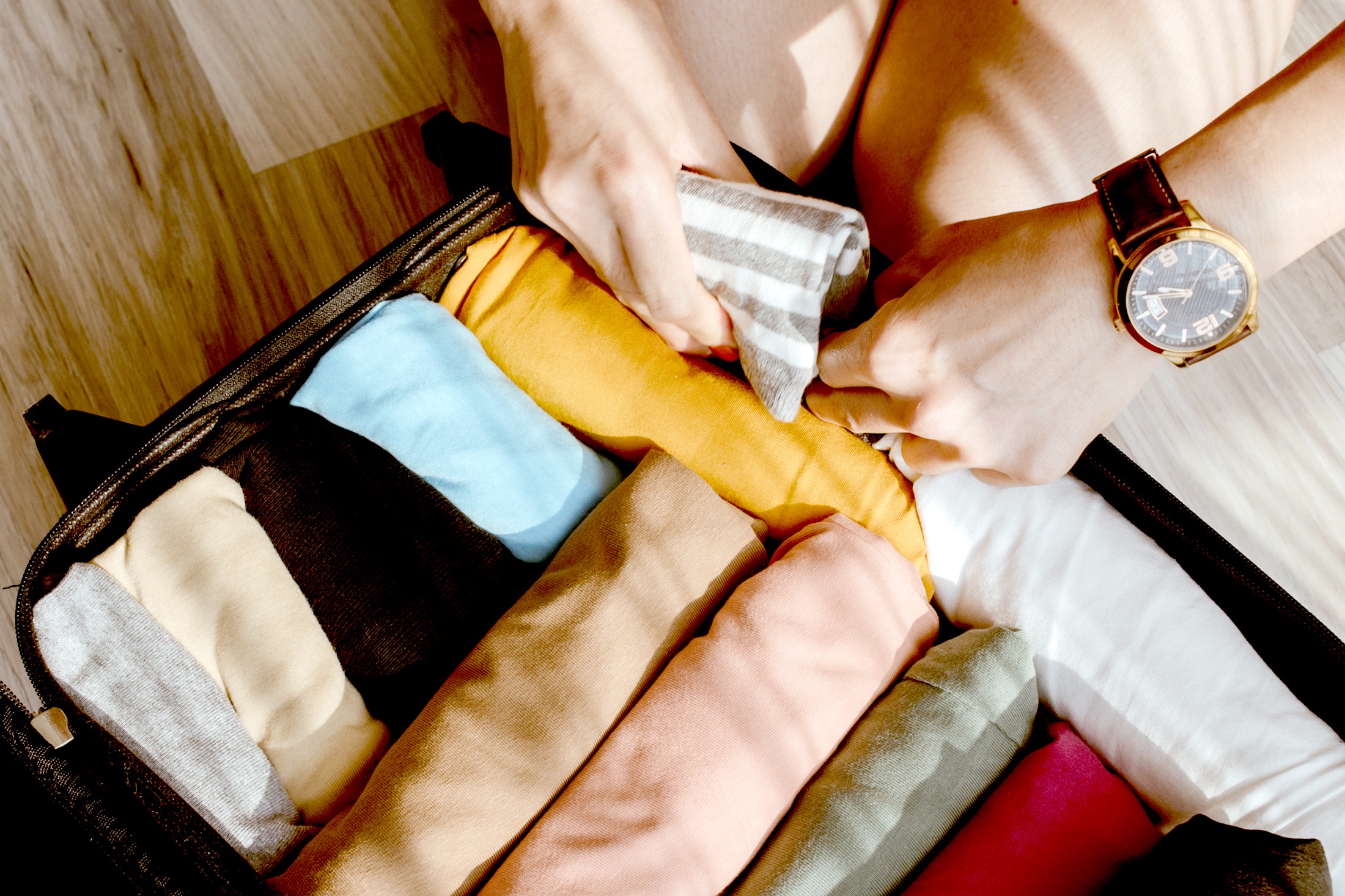 отпуск чемодан