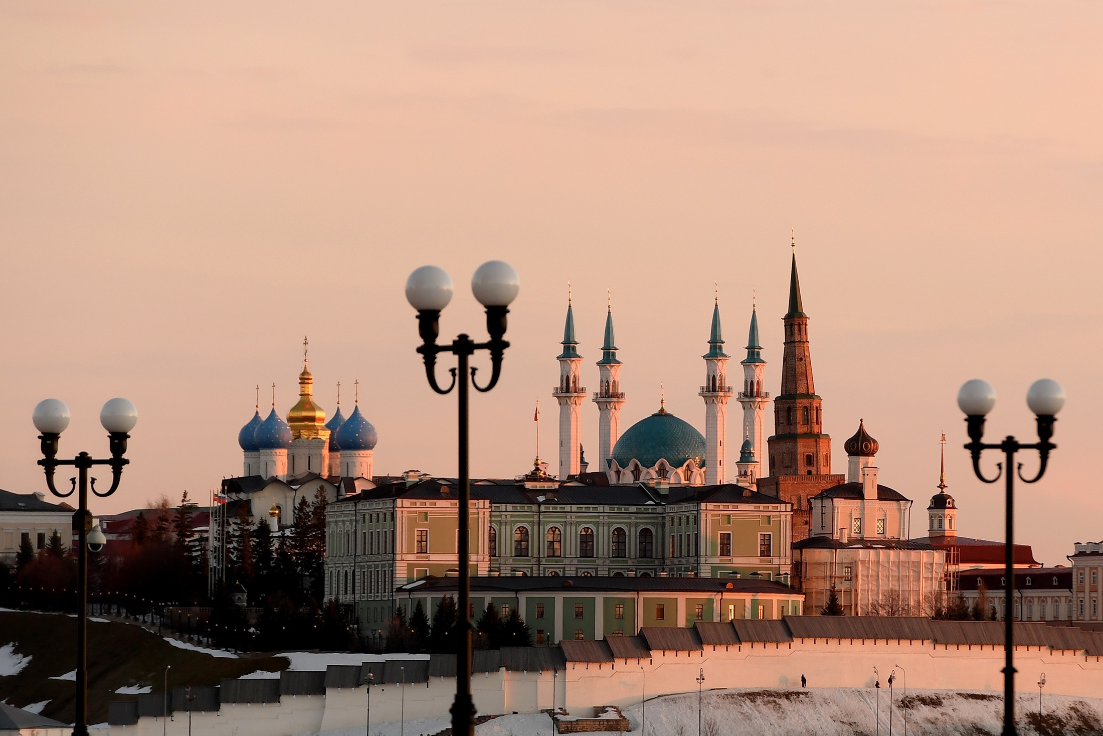 Казанский кремль вид