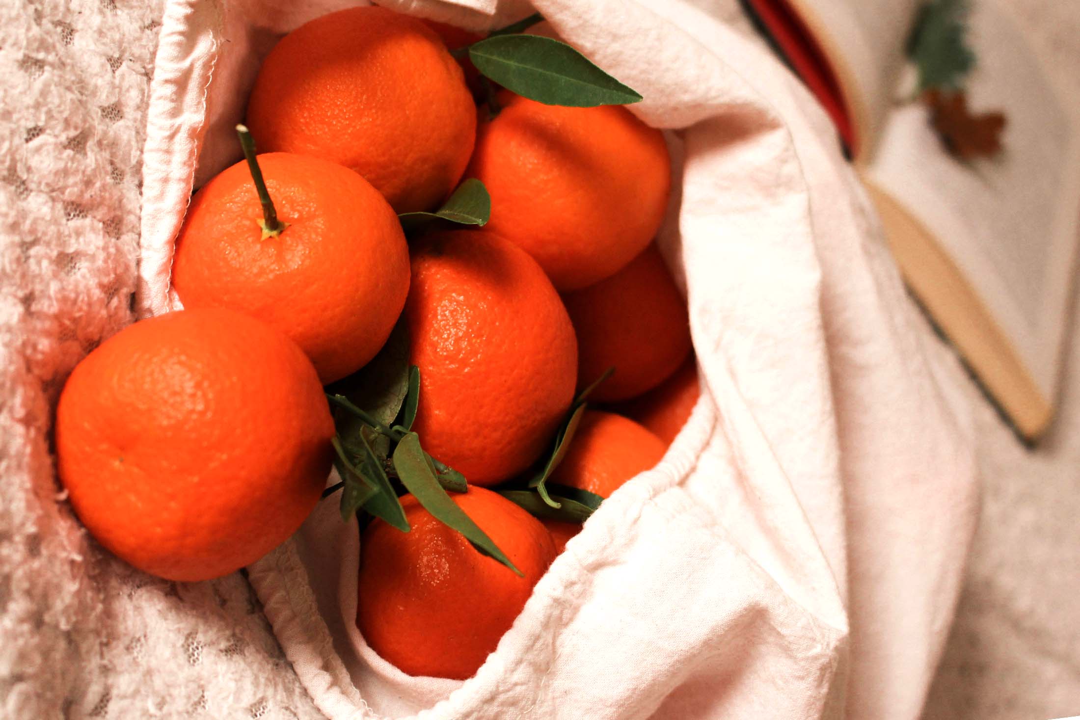 мандарины в авоське