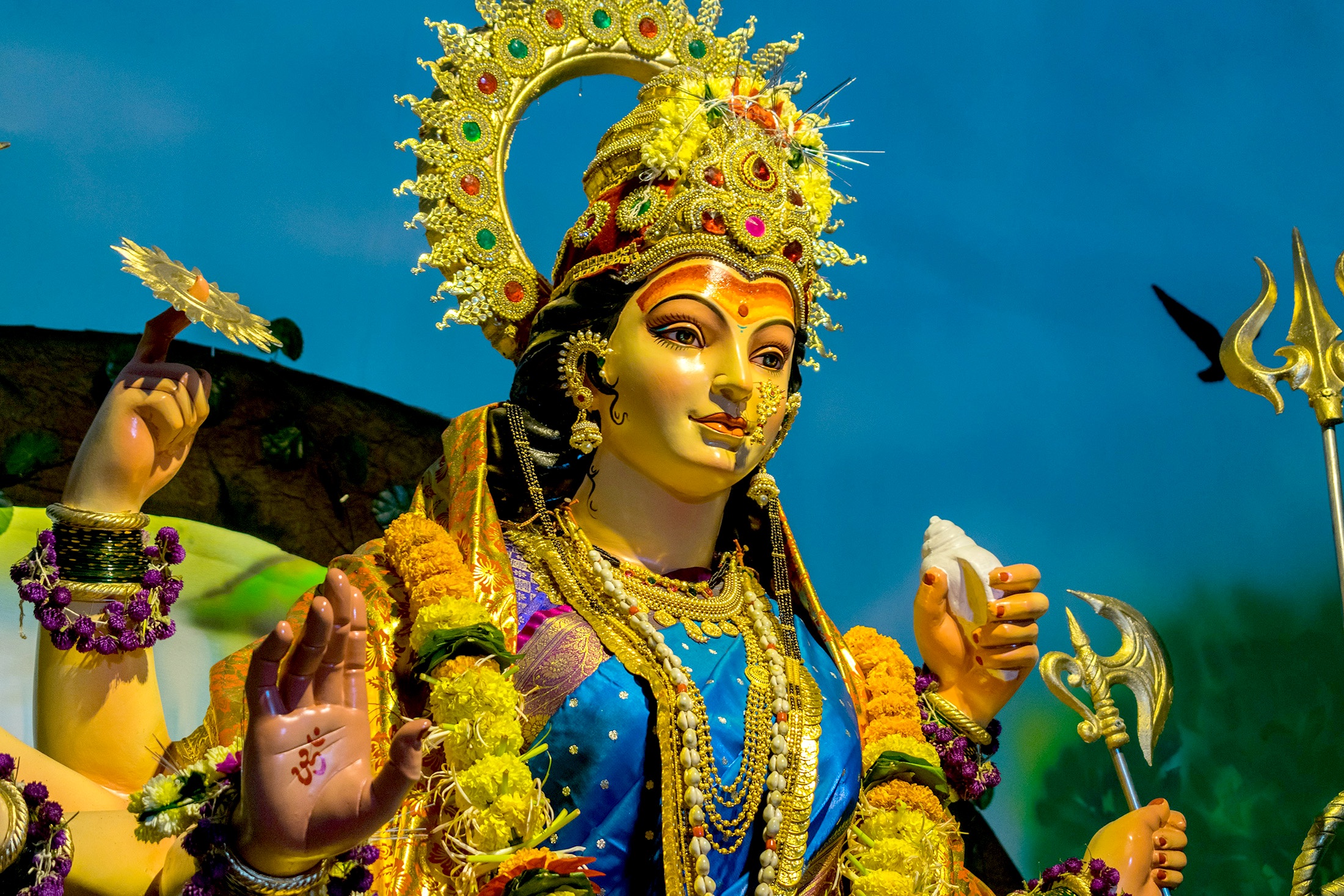 индия новый год статуя божкства