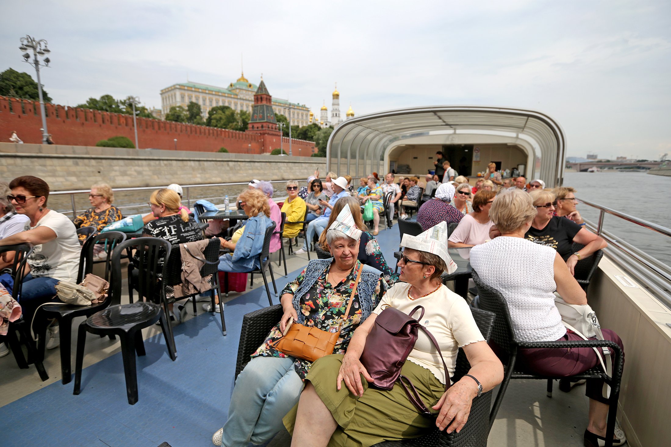 речная экскурсия по Москве-реке