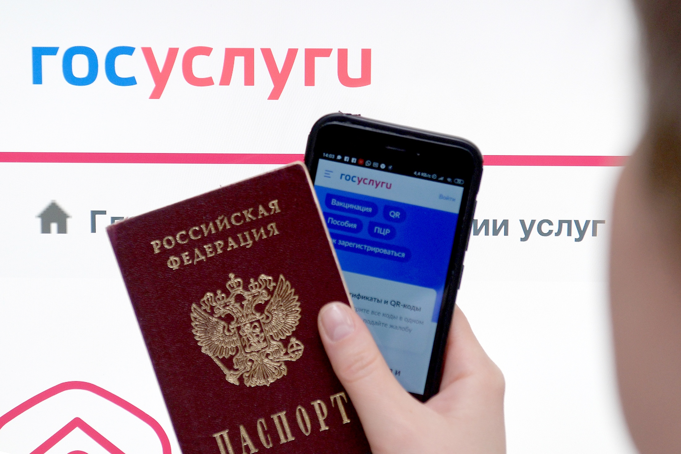 сайт Госуслуги