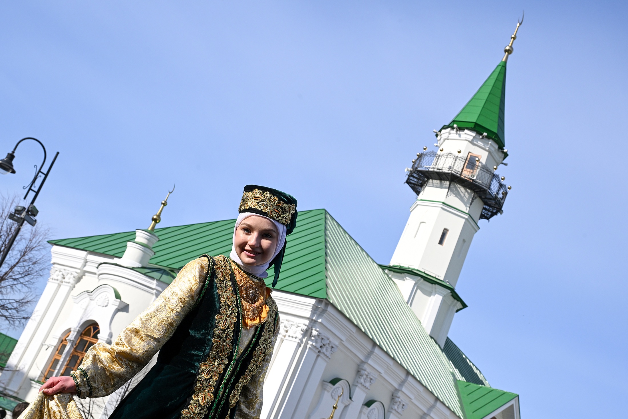 Мечеть аль-Марджани в Старо-Татарской слободе в Казани.