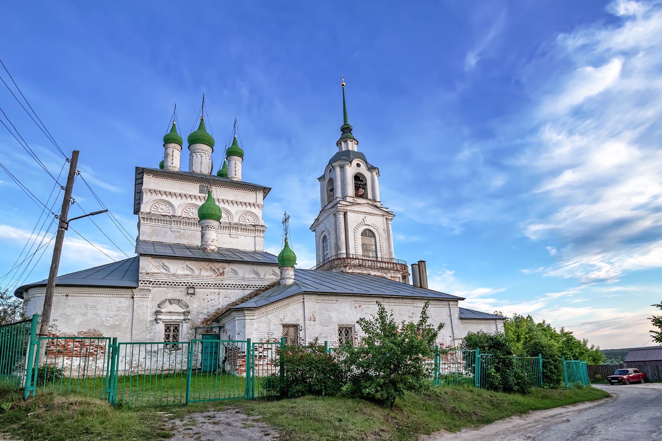 Церковь Богоявления (Георгиевская): Октябрьская улица, 8-а, Касимов, Рязанская область.