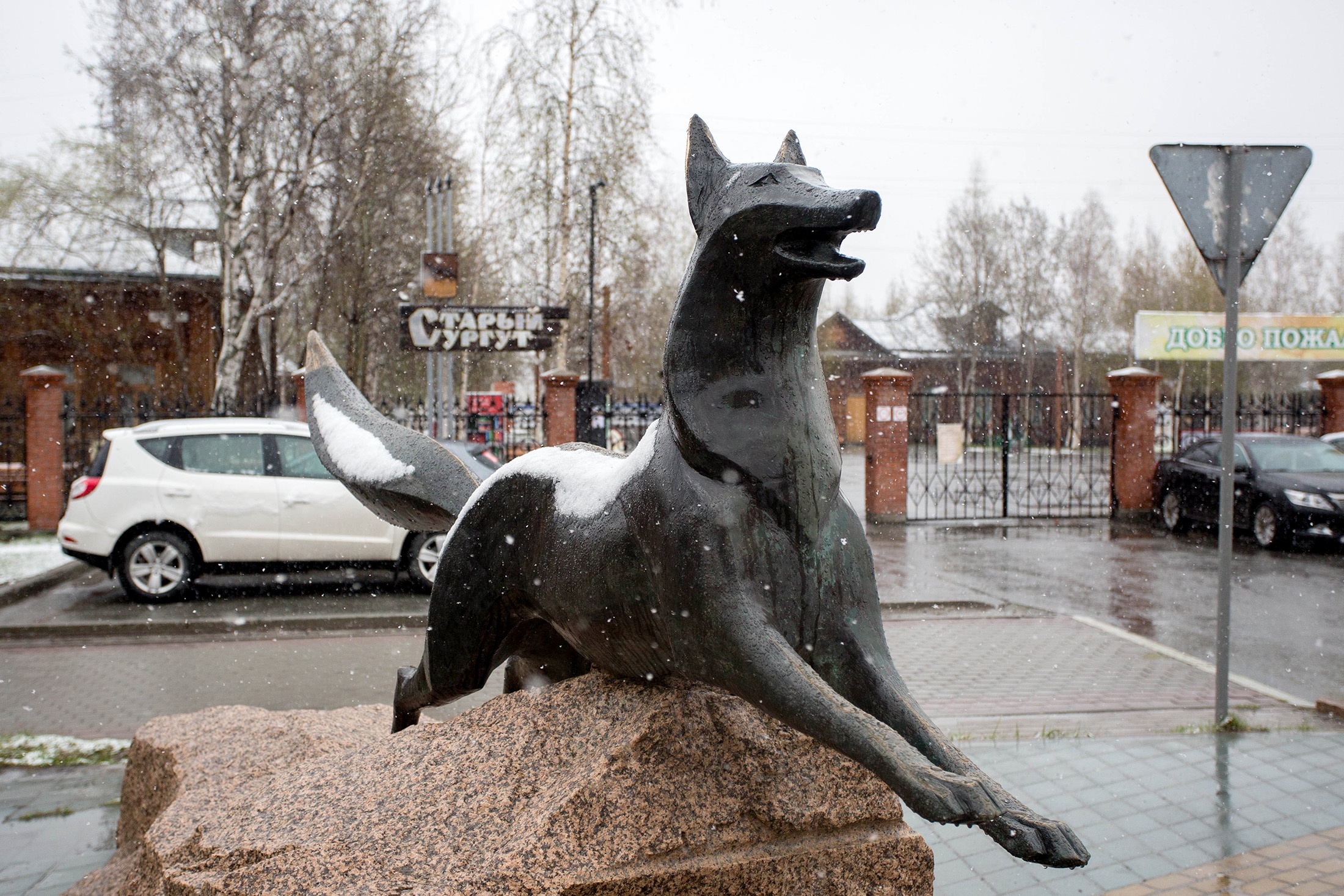 Памятник Черному лису