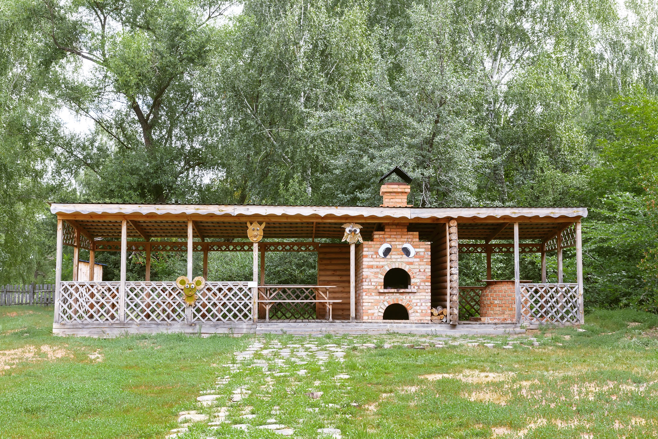 мангальная беседка