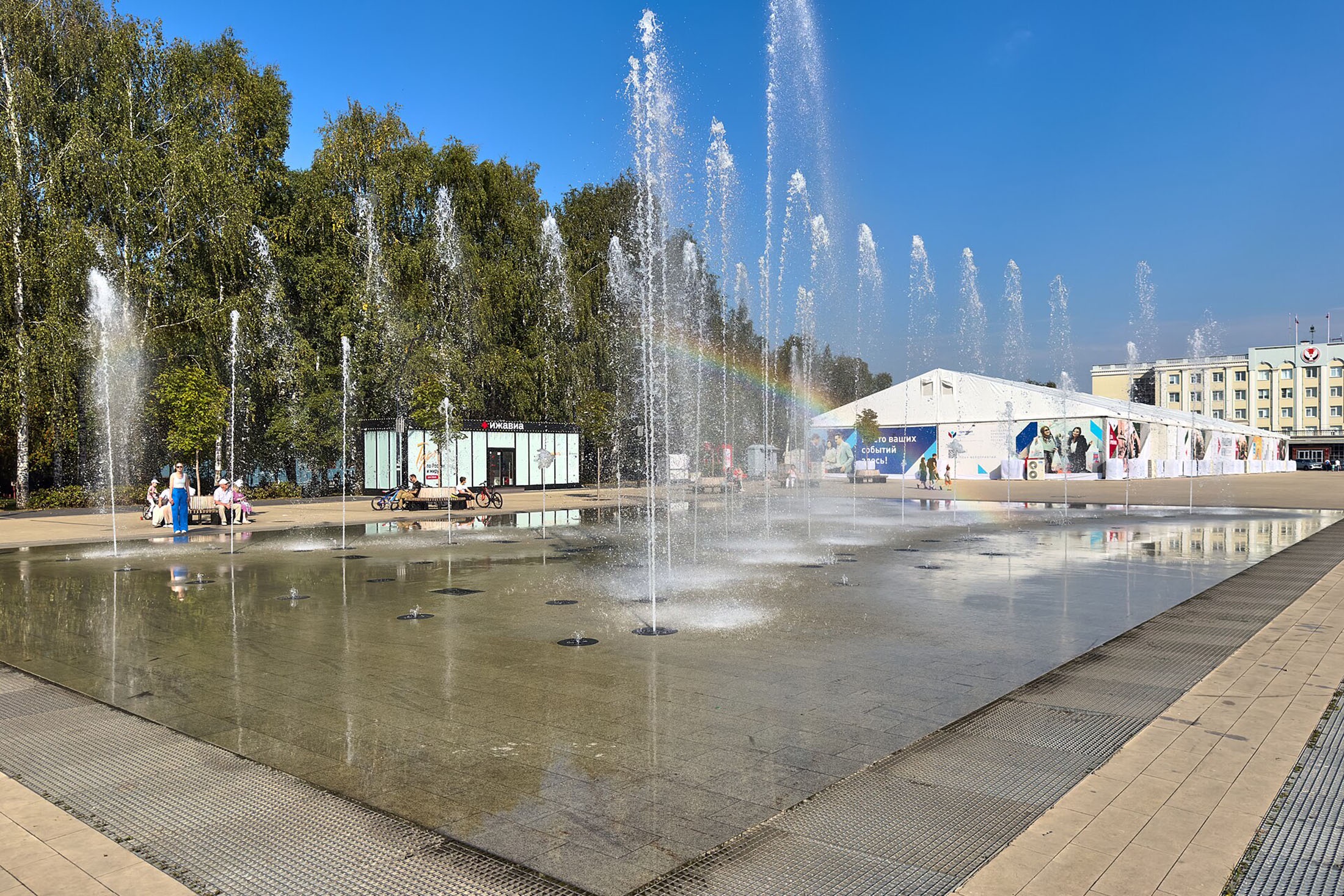 Центральная площадь Ижевска.