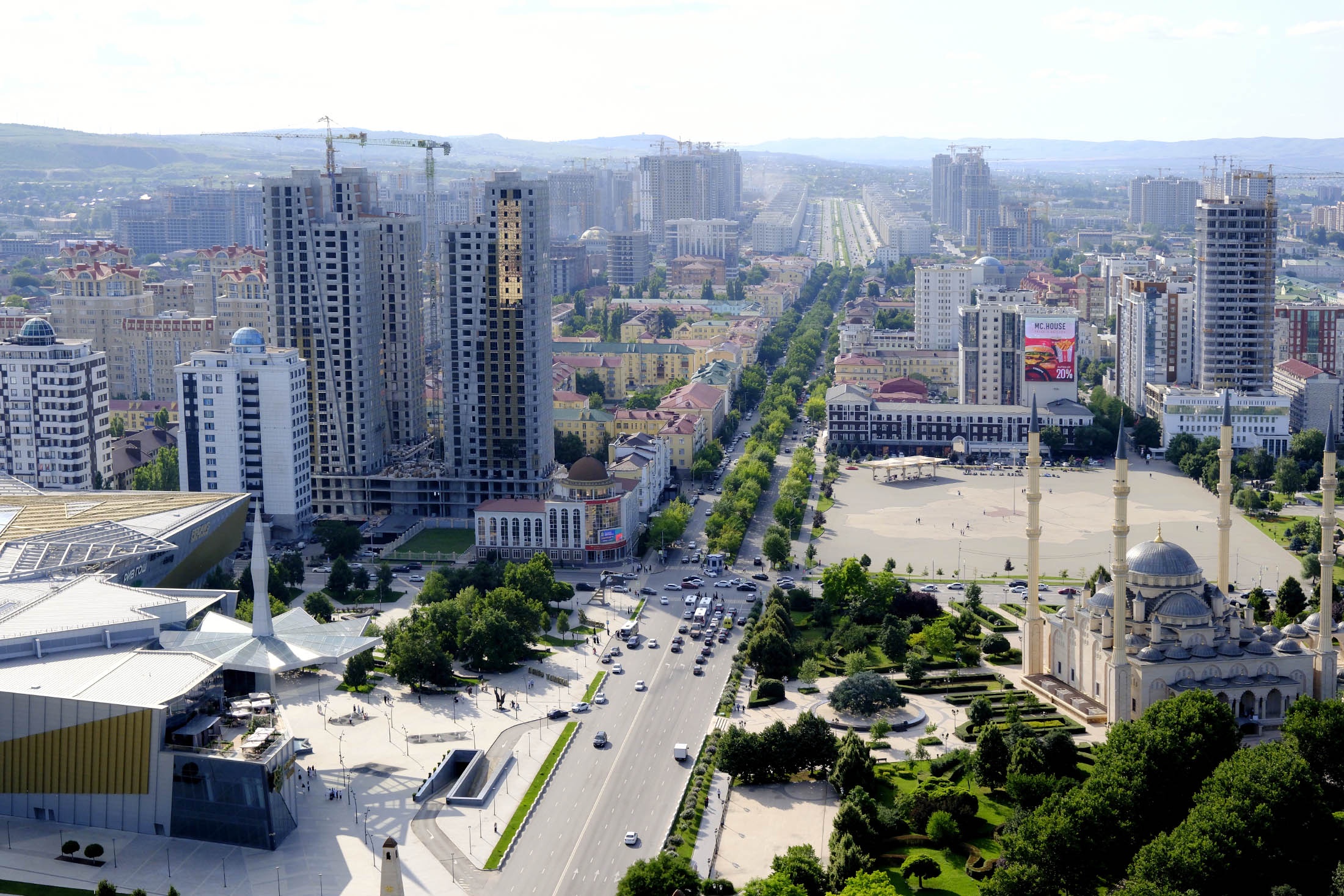 Площадь Ахмата Кадырова