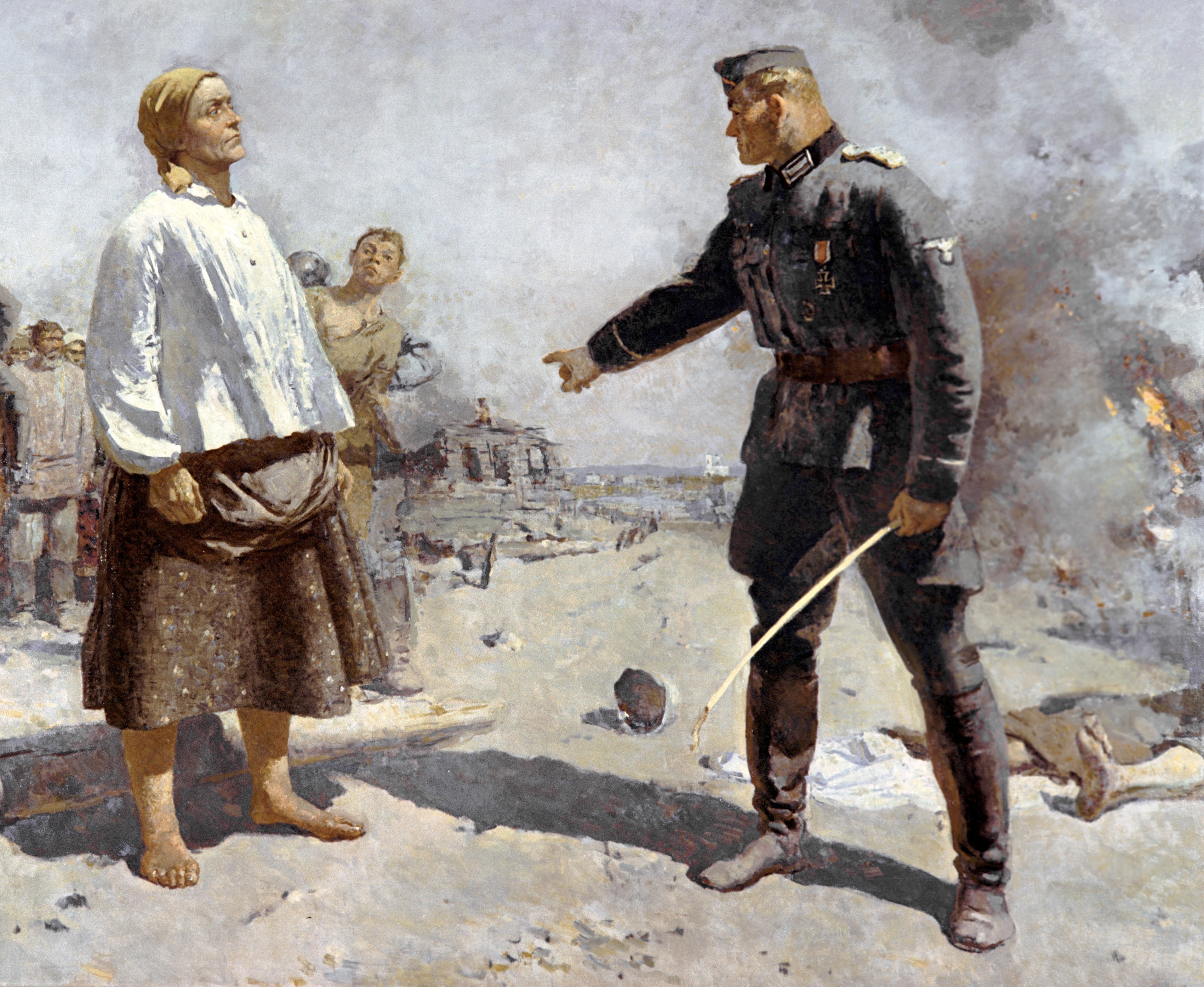 С. Герасимов. Мать партизана. 1943