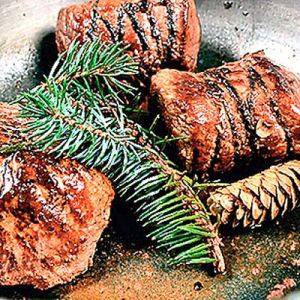 Косуля под можжевеловым соусом