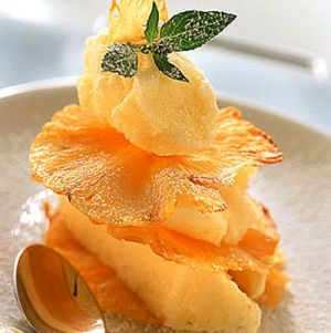 Ананасовый сорбет