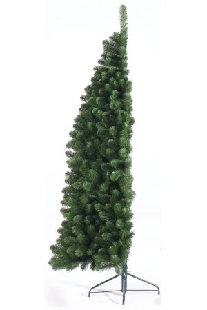 Искусственная ель-половинка в профиль.