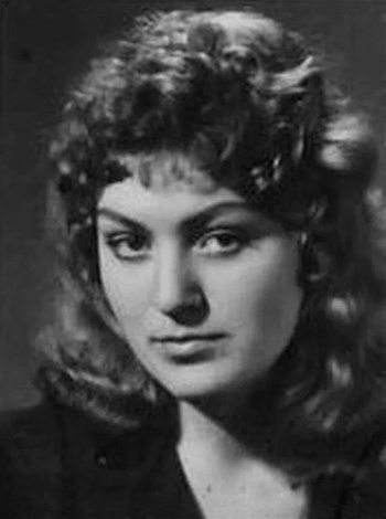 Анна Герман - фото со студенческого билета. 1959