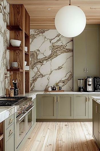 Модульная мебель на кухне.