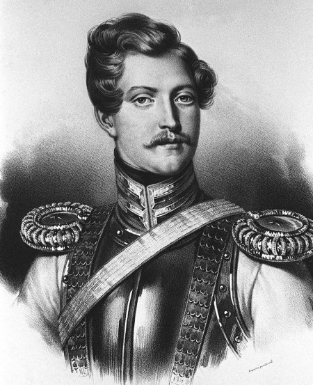 Жорж Дантес. Литография. Всероссийский музей А. С. Пушкина.