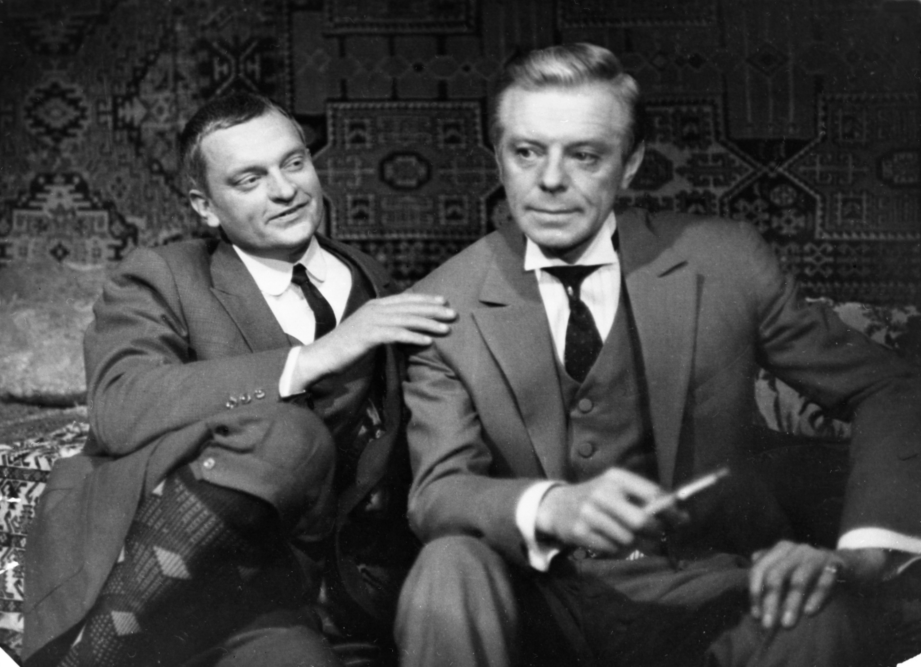Альгимантас Масюлис и Глеб Стриженов в фильме "Миссия в Кабуле". 1970