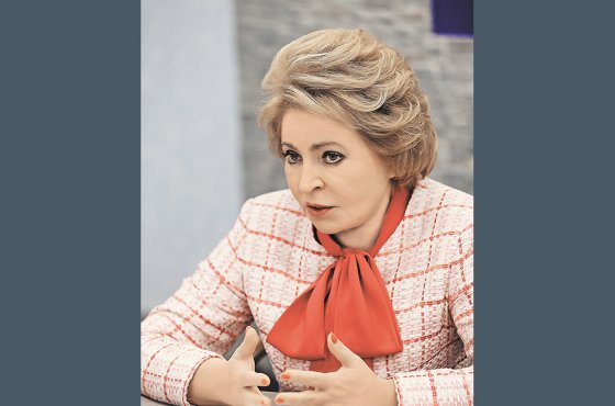 Валентина Матвиенко: Зимой на даче хожу в белорусских валенках