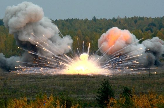 Появились кадры полета солдат ВСУ после удара ТОС Солнцепек