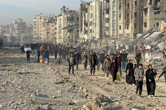 Трамп заявил, что в Газе США будут долго - РИА Новости, 05.02.2025