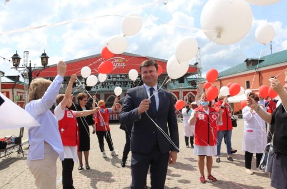 В Калуге отметили день рождения Красного Креста