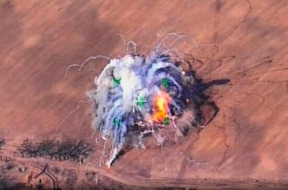 Минобороны РФ опубликовало видео уничтожения украинского ЗРК "Бук" под Киевом