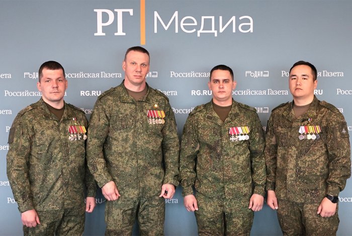 Пришли с фронта