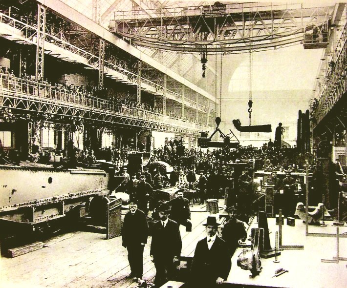 Главное здание Путиловского завода. 1900-е