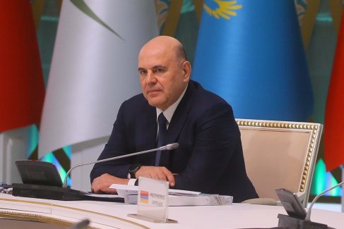 Михаил Мишустин на заседании Евразийского межправительственного совета в узком составе.