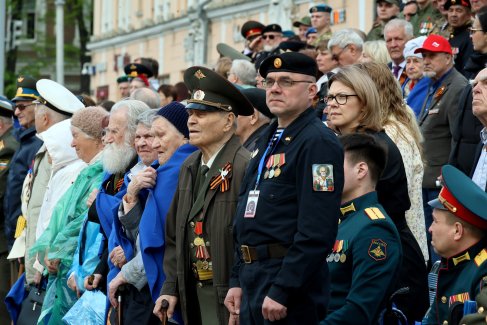 Парад Победы в Екатеринбурге.