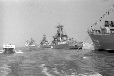 1967 год. Боевые корабли Черноморского флота.