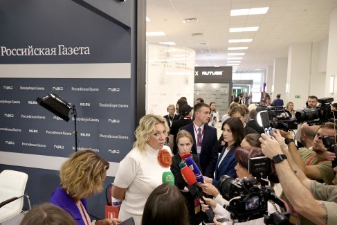 Официальный представитель МИД РФ Мария Захарова.