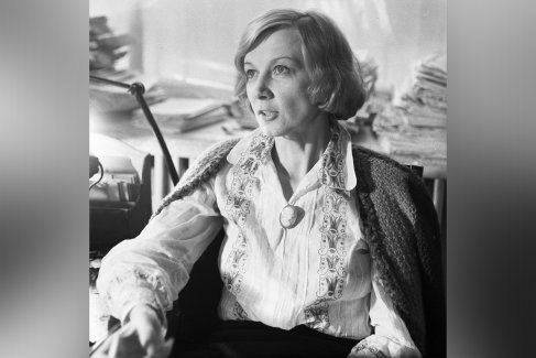 1975 год. Алла Демидова в фильме Андрея Тарковского "Зеркало".
