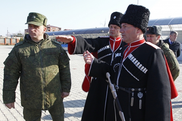 Выехали казаки. Выехали казаки