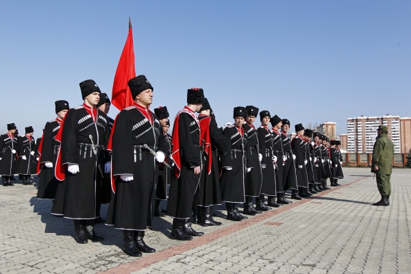 Выехали казаки. Выехали казаки