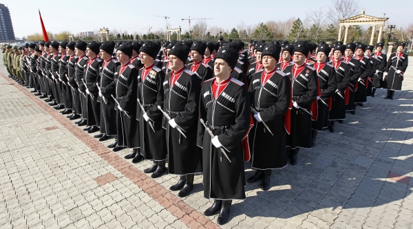 Выехали казаки. Выехали казаки
