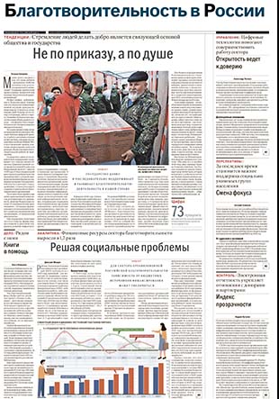 Благотворительность в России