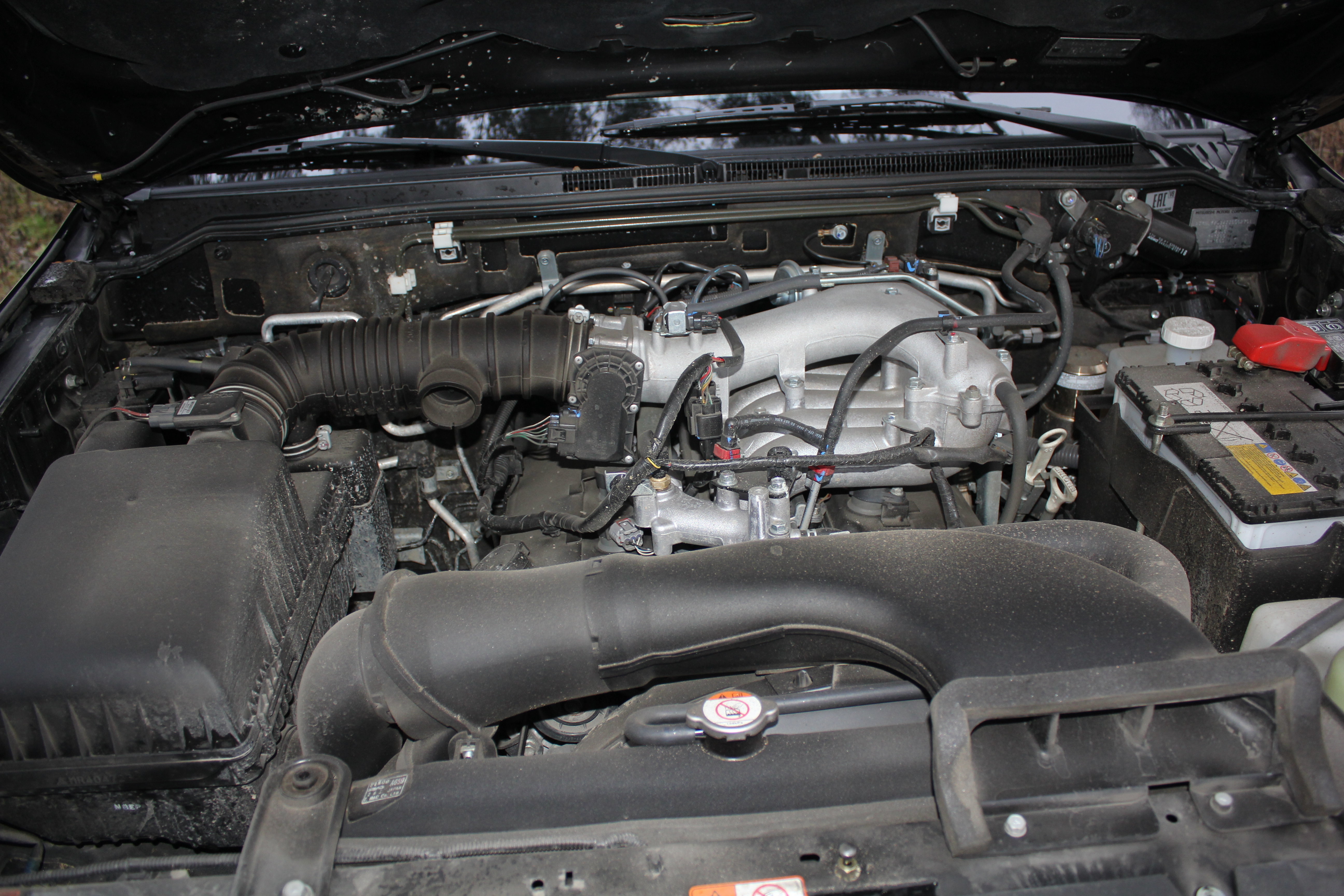 Тест паджеро спорт