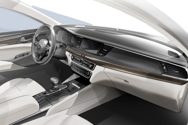 Салон нового седана Kia Cadenza. / Пресс-служба Kia