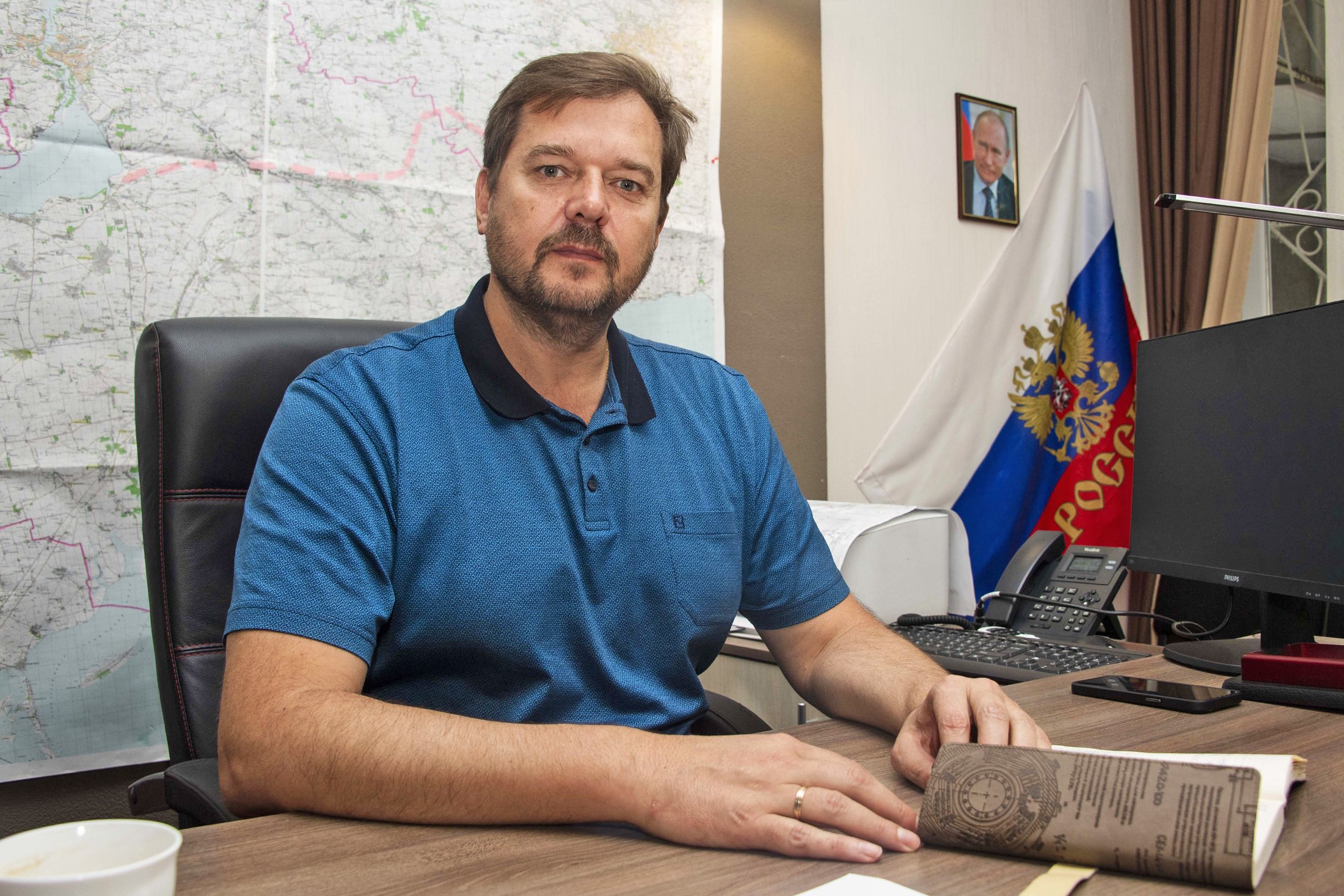  Глава военно-гражданской администрации Запорожской области Евгений Балицкий. / Дмитрий Макеев/РИА Новости