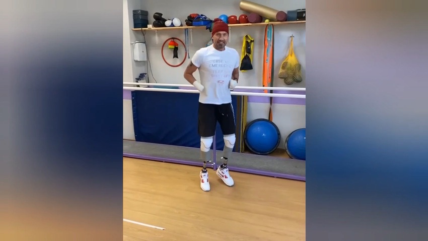 Роман Костомаров показал новое видео с тренировок