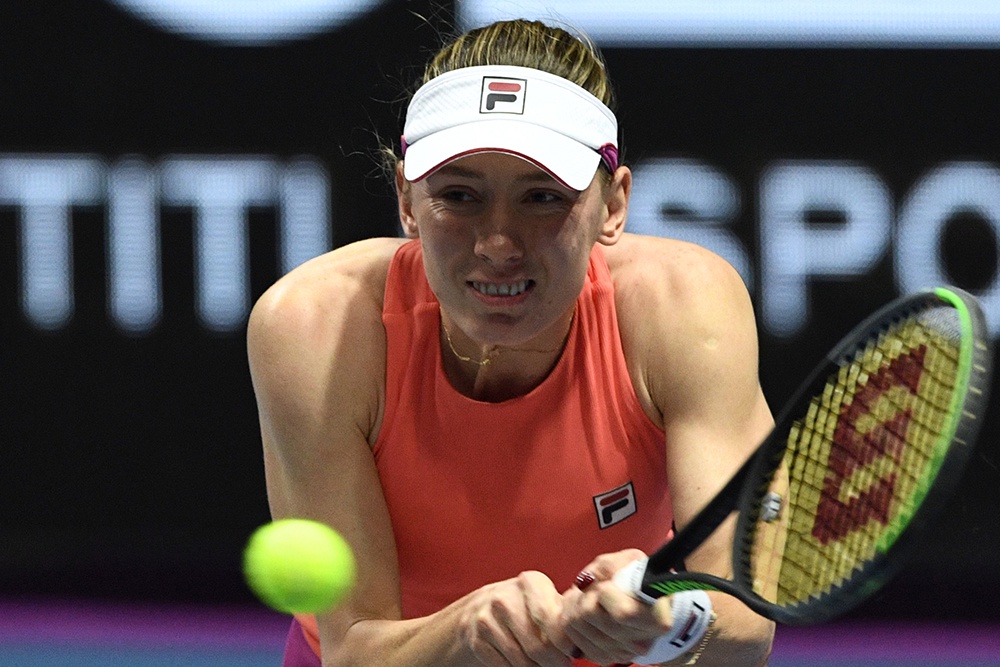 теннисистка Екатерина Александрова 