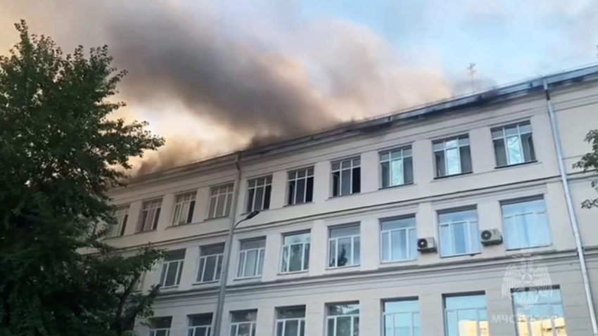 В москве горит центр цифровизации. В москве горит центр цифровизации