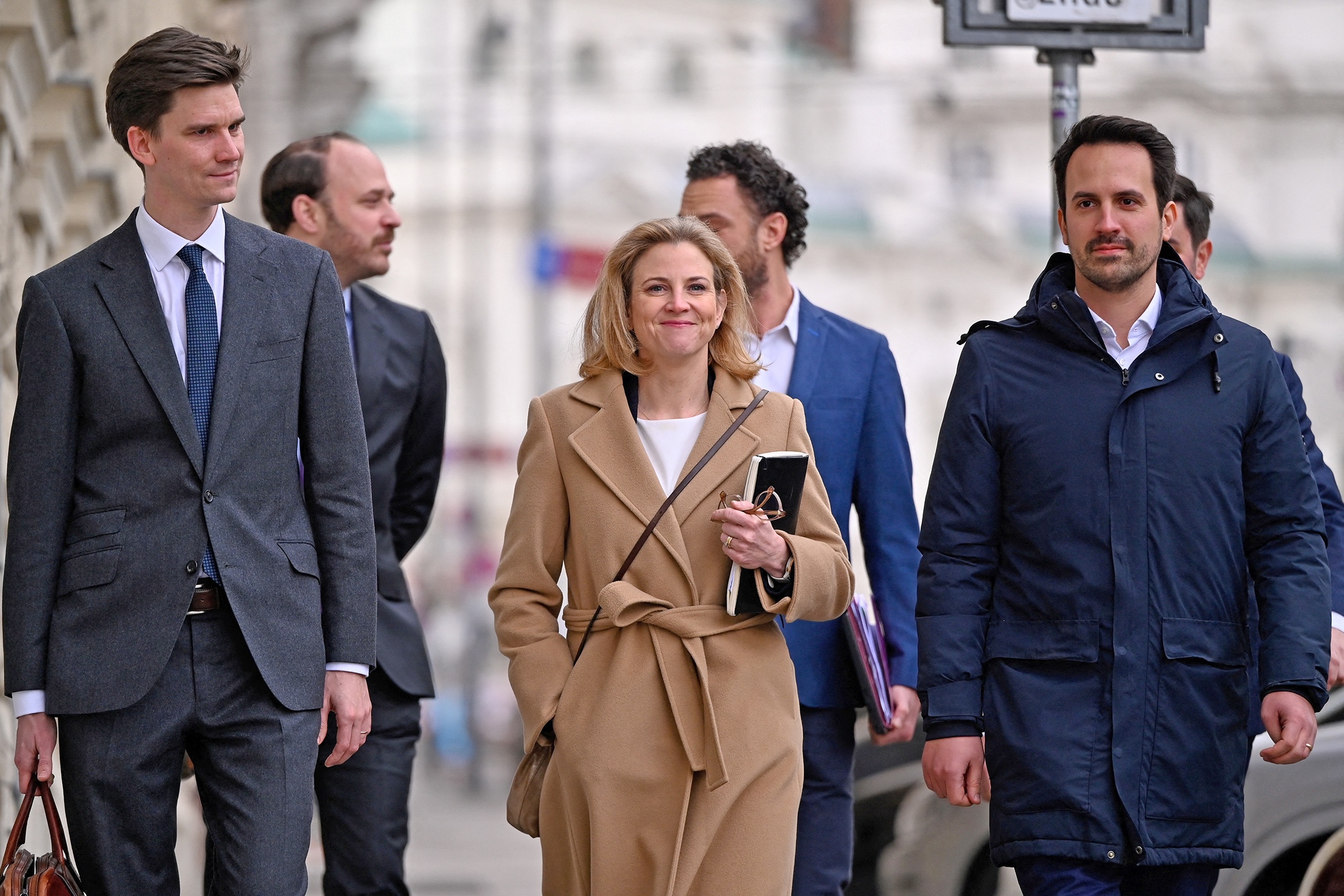 Лидер партии "Новая Австрия и Либеральный форум" (NEOS) Беате Майнль-Райзингер.