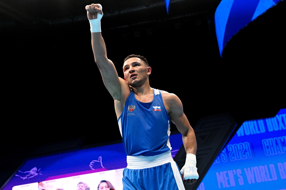 Российский боксер Павел Сосулин.