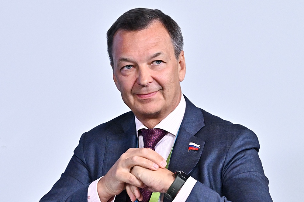 Первый заместитель председателя Совета Федерации Андрей Яцкин. Первый заместитель председателя Совета Федерации Андрей Яцкин.