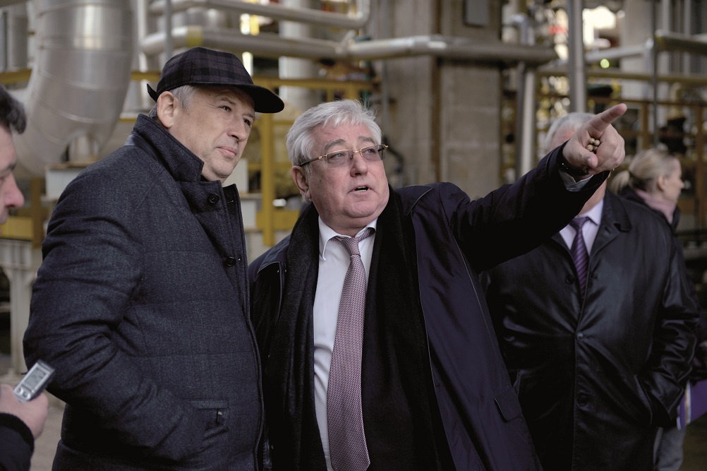 Вадим Сомов (на фото справа) и глава региона Александр Дрозденко (на фото слева) работали в единой команде