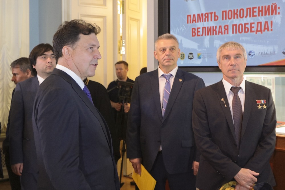 Открытие выставки "Память поколений: Великая Победа!" Открытие выставки "Память поколений: Великая Победа!"