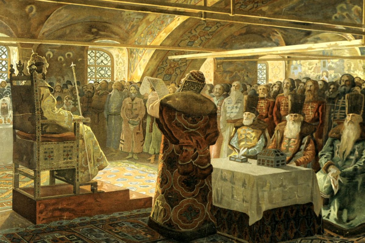 А. Максимов. Совет всея Руси.