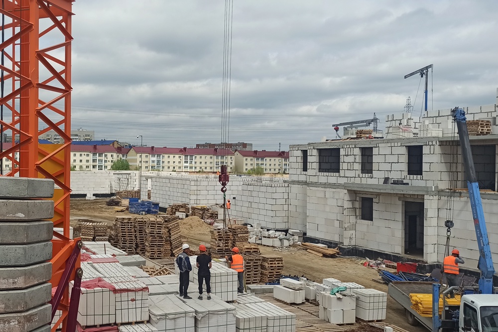 Если в Екатеринбурге популярно монолитное домостроение, то в Зауралье все еще отдают предпочтение блокам.